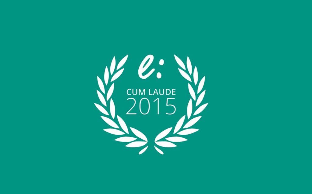 premio cum laude 2015